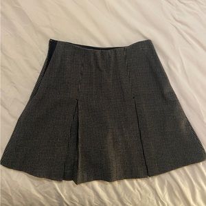 Abercrombie Wool-Blend Pleated Mini Skort